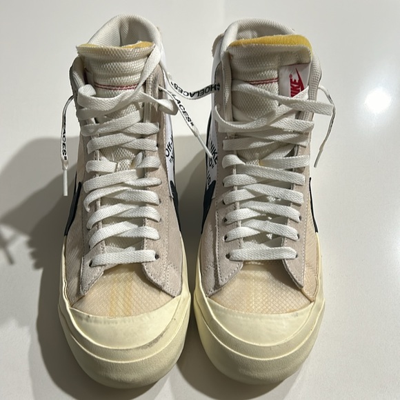 Authentic, Nike Off-White collab, The Ten, Blazer Mid, Men’s size 9. Worn once. - Picture 3 of 7